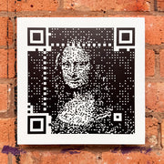 Mona Lisa QR Painting