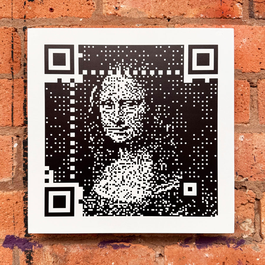 Mona Lisa QR Painting