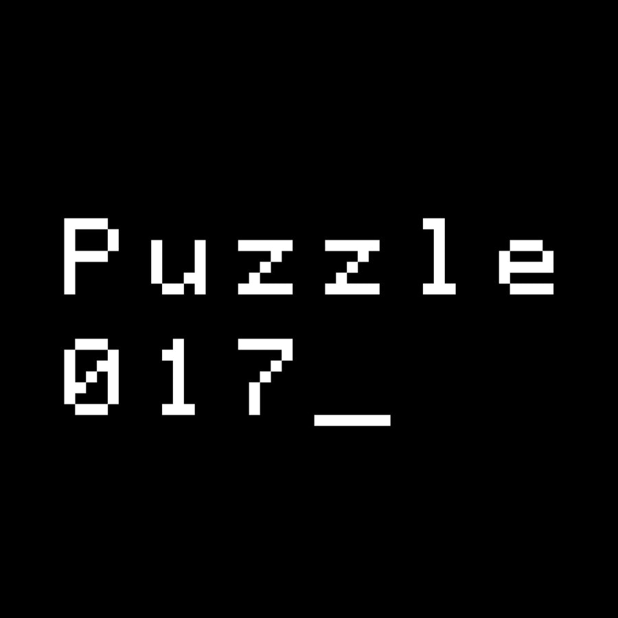 Puzzle - 017