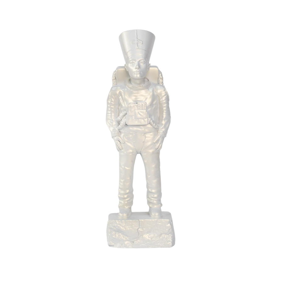 XL Ancient Astronaut Nefertiti (Pearl White)